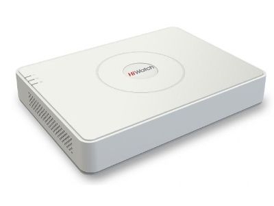 Видеорегистратор HiWatch DS-N208P(C), белый