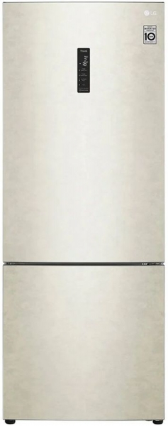 Холодильник LG GC-B569PECM бежевый 