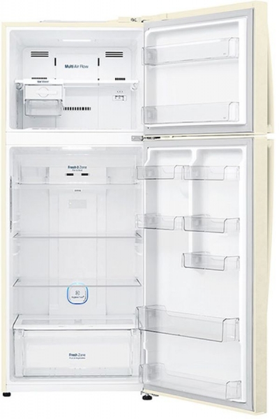 Холодильник LG GC-H502HEHZ, бежевый