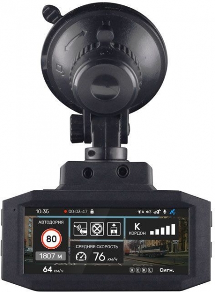 Видеорегистратор с радар-детектором Incar SDR-240 GPS, черный