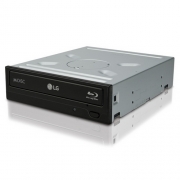 LG Blu-ray BD-RE DL Internal ODD BH16NS40 SATA, BD-R 16x, BD-R DL 6x, BD-RE 2x, DVD±R 16x, DVD±RW 8/6x, DVD±R DL 8x, DVD-RAM 5x, CD-RW 24x, CD-R 48x, DVD-ROM 16x, CD 48x, M-DISC, Black, Bulk {10} (748225)
