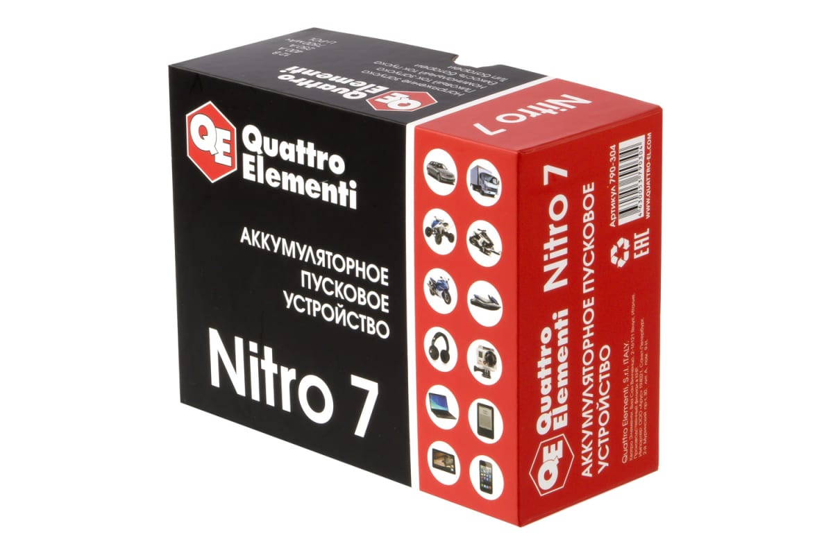 Пусковое устройство QUATTRO ELEMENTI Nitro 7 790-304