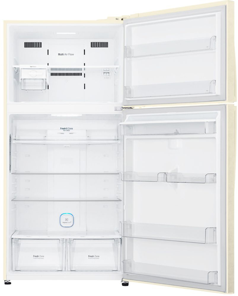 Холодильник LG GR-H802HEHZ, бежевый 