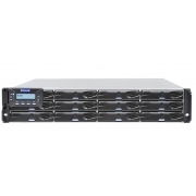 EonStor DS 3000 Gen2 2U/12bay,dual redundant subsystem 2x12Gb/s SAS,8x1Gbe,+4 host boards,2x4GB,2x(PSU+FAN Module),2x(SuperCap+FlashModule),12xdrive trays,1xRackmount kit (ESDS 3012RUC-C)