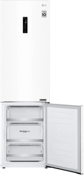 Холодильник LG GA-B509SVUM белый (двухкамерный)
