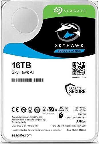 Жёсткий диск Seagate SkyHawk AI 16Tb (ST16000VE002)