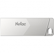 Флеш Диск Netac 64Gb UM1 серебристый (NT03UM1N-064G-32PN)