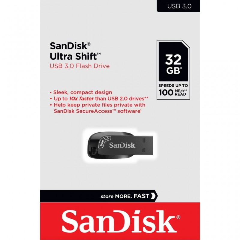 Флэш-накопитель SANDISK USB3 32GB SDCZ410-032G-G46