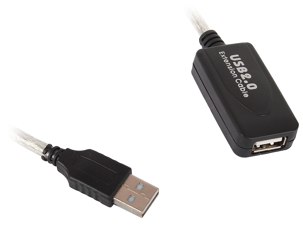 Кабель-адаптер VCOM USB2.0-repeater, VUS7049-15M