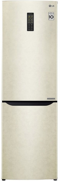 Холодильник LG GA-B419SEUL бежевый мрамор (двухкамерный)