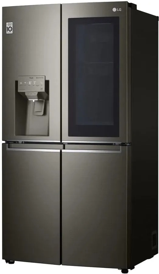 Холодильник LG GR-X24FMKBL, черный