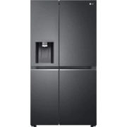Холодильник LG GC-L257CBEC, черный матовый