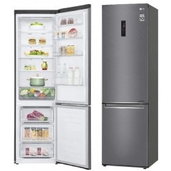 Холодильник LG GW-B509SLKM, серебристый 