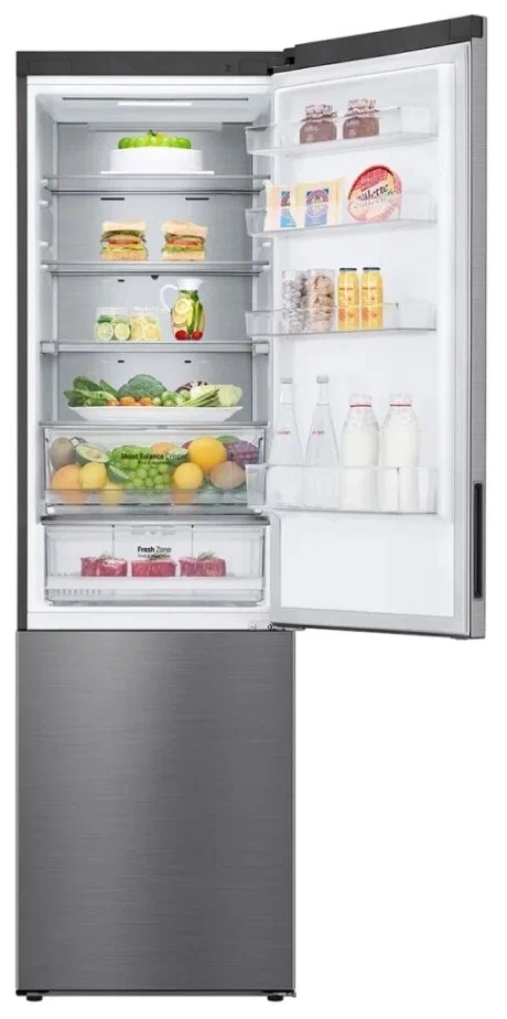 Холодильник LG GA-B509CMQM серебристый (двухкамерный)