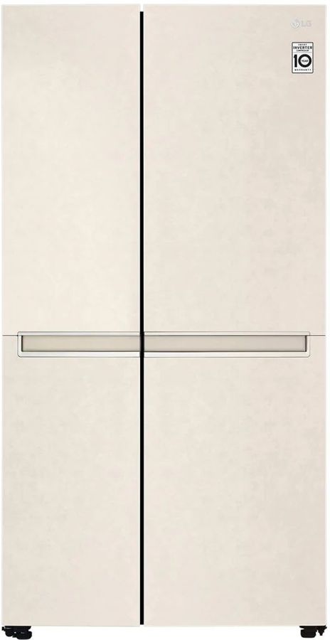 Холодильник LG GC-B257JEYV бежевый (двухкамерный)