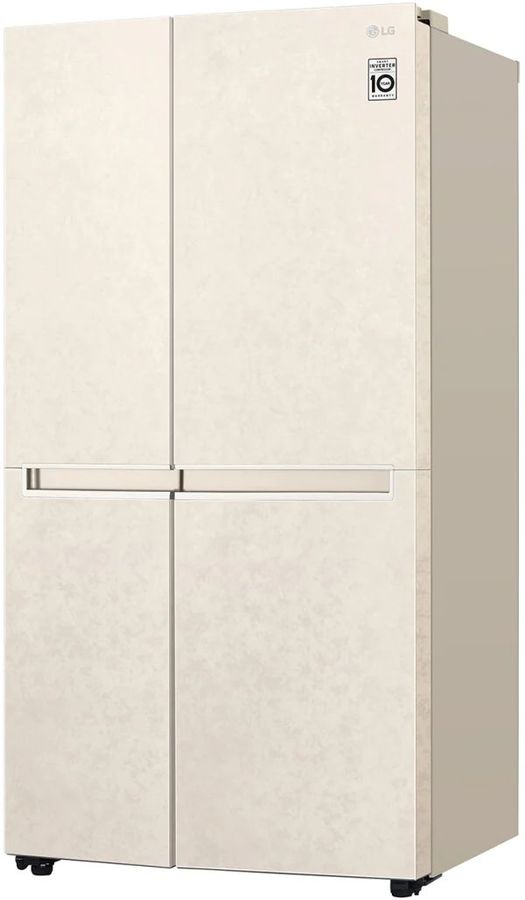 Холодильник LG GC-B257JEYV бежевый (двухкамерный)