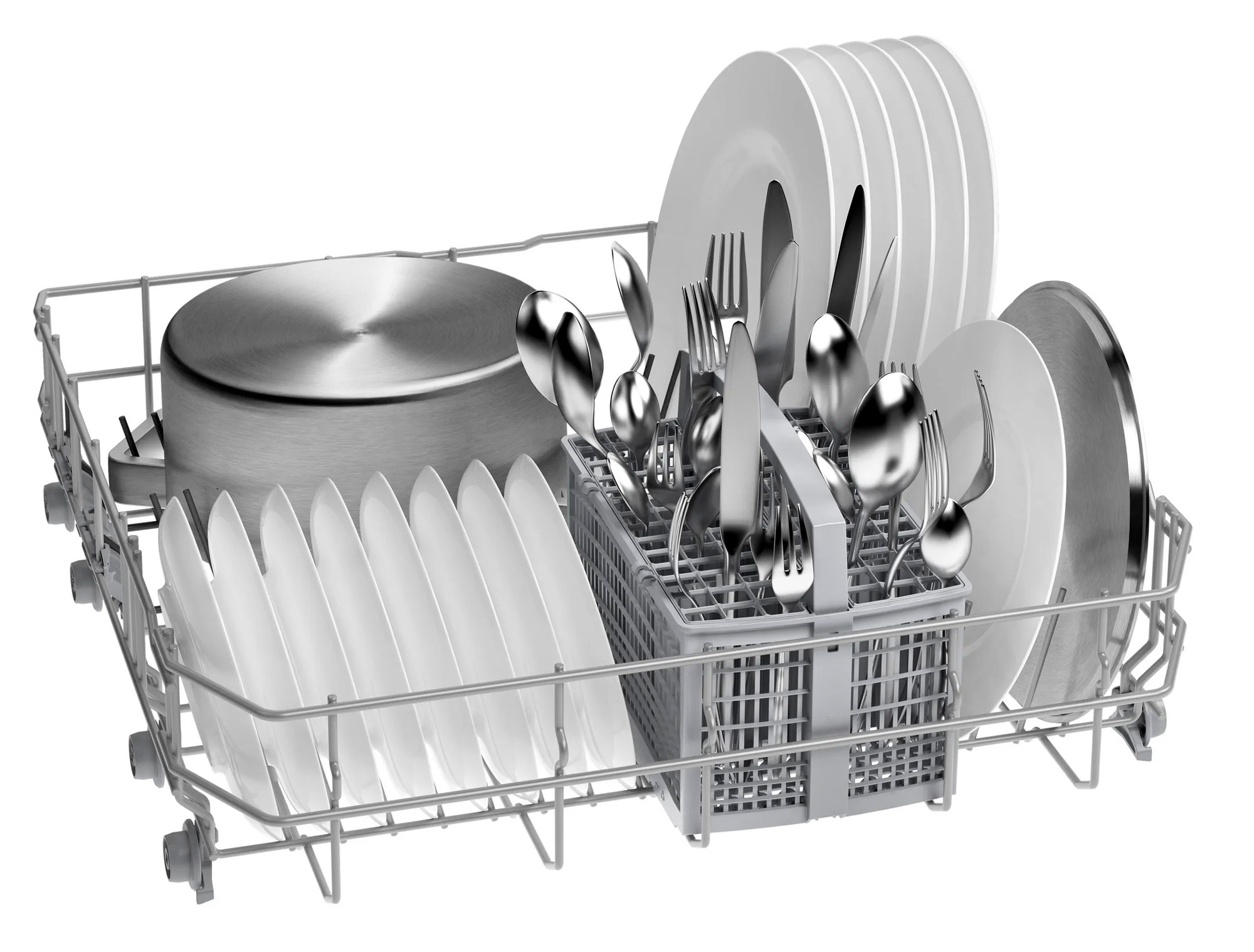 Посудомоечная машина Bosch SMS44DI01T, нержавеющая сталь 