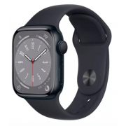 Часы Apple Watch Series 8 GPS 41mm Midnight Aluminium Case with Midnight Sport Band - Regular S/M