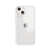 Чехол-накладка SwitchEasy Aero+ на заднюю сторону iPhone 13 (6.1"). Материал изделия: 70% поликарбонат, 30% ТПУ. Размер изделия: 153*78*12 мм. Цвет: белый.