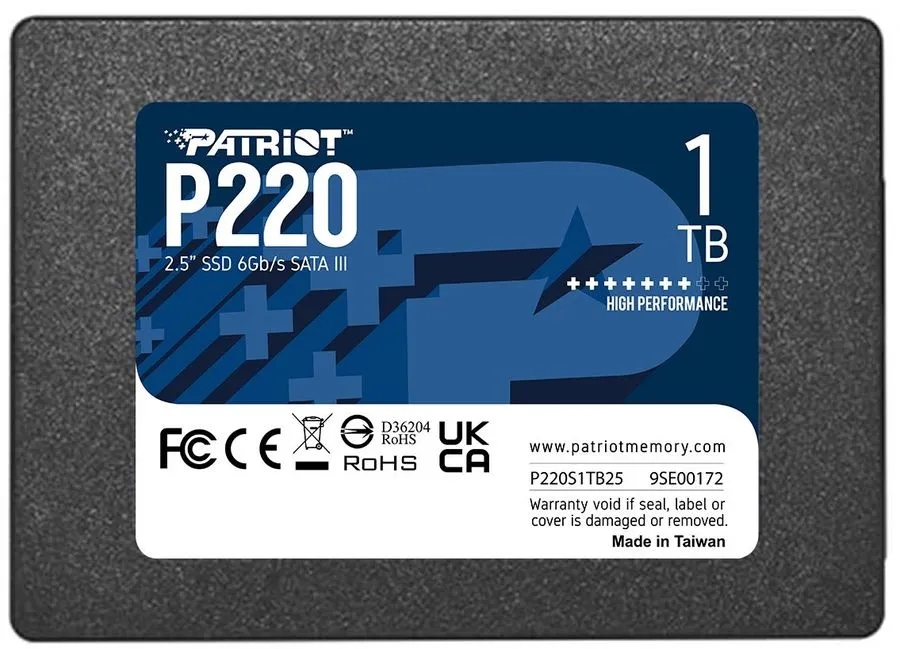 SSD жесткий диск Patriot SATA2.5
