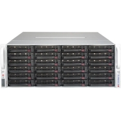 Supermicro SuperStorage 4U Server 6049P-E1CR36L noCPU(2)Scalable/TDP 70-205W/ no DIMM(16)/ 3008RAID HDD(36)LFF/ 2x10Gbe/ 5xFH/ 2x1200W