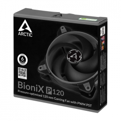 ARCTIC BioniX P120 (Grey) PWM 200 - 2100 RPM - retail (ACFAN00168A)