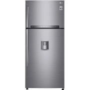 Холодильник LG GN-F702HMHU, серебристый