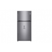 Холодильник LG GR-F802HMHU, серый металлик 