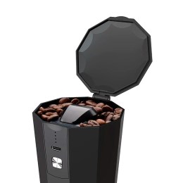 Кофемолка Circle Joy Electric Coffee Grinder (CJ-EG05 Black-Amber RUS), черно-янтарная