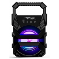 Колонка порт. Hyundai H-PS1000, черный 