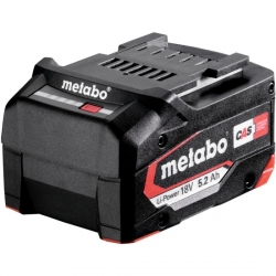 Батарея аккумуляторная Metabo 18В 5.2Ач (625028000)