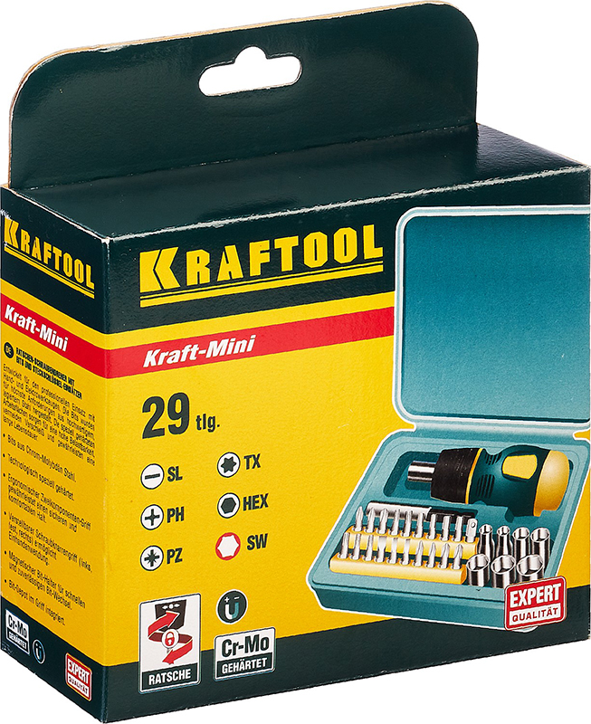 Набор Kraftool 25556-H29 (29 предметов)
