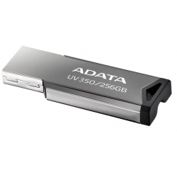 Флеш Диск A-Data 256Gb UV350 AUV350-256G-RBK USB3.0 серебристый