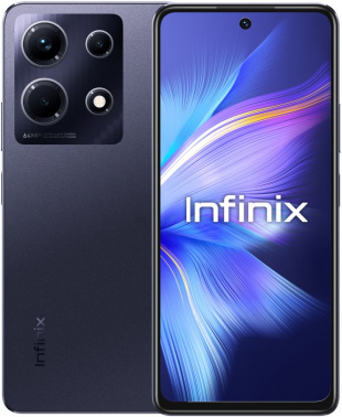 Смартфон Infinix X6833B Note 30 256Gb 8Gb черный моноблок 3G 4G 2Sim 6.78