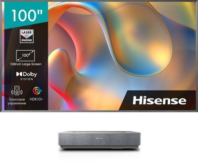 Телевизор Hisense 100L5H, серебристый