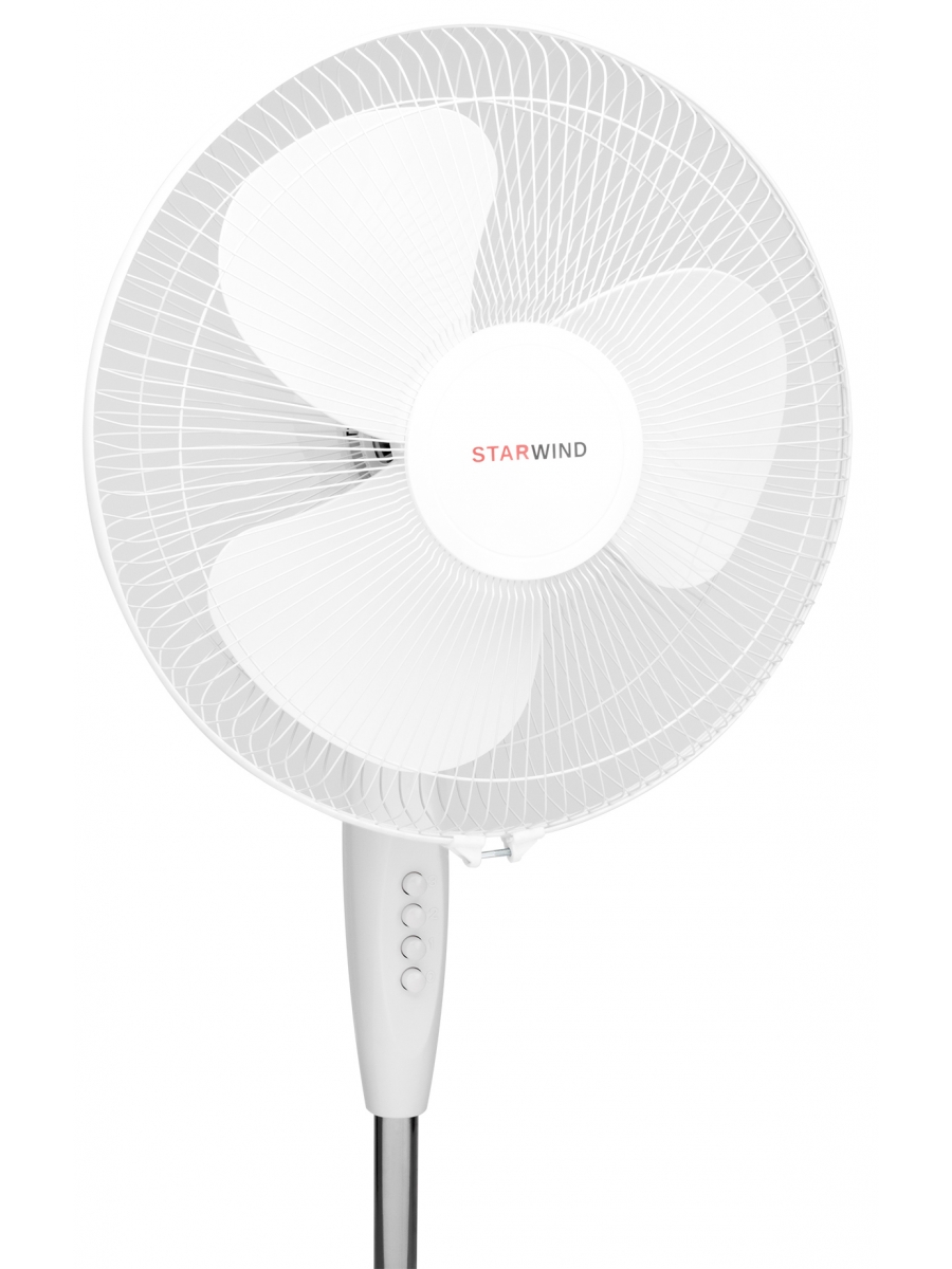Вентилятор напольный Starwind SAF1232 45Вт, белый
