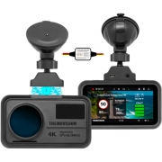 Видеорегистратор с радар-детектором TrendVision Hybrid Signature Real 4K Max GPS ГЛОНАСС, черный