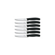 Набор ножей кухон. Victorinox Swiss Classic Steak (6.7233.6) компл.:6шт черный