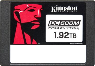 Накопитель SSD Kingston SATA III 1.92TB SEDC600M/1920G DC600M 2.5" 1 DWPD