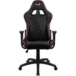 Кресло игровое Aerocool AС110 BLACK RED черный/красный 