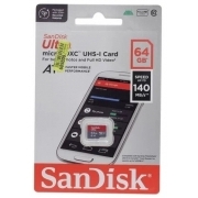 Флешка SanDisk Micro SecureDigital 64GB (SDSQUAB-064G-GN6MN)