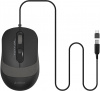 Мышь A4Tech Fstyler FM10T серый оптическая (1600dpi) USB для ноутбука (4but)