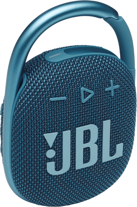 Портативная колонка JBL CLIP 4, синяя (JBLCLIP4BLU)