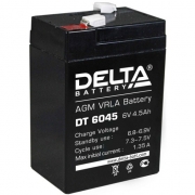 Аккумулятор DELTA BATTERY DT 6045, черный