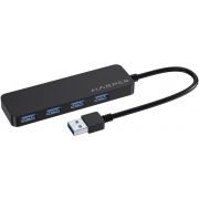 USB-концентратор HARPER HUB-04P Black