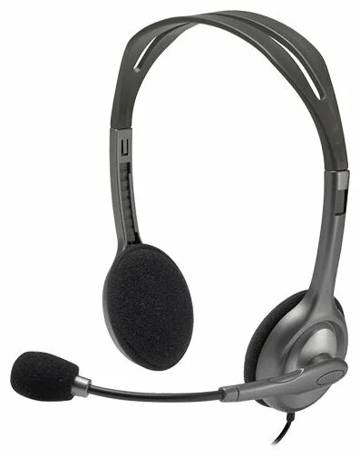 Наушники Logitech Headset черный (981-000594)