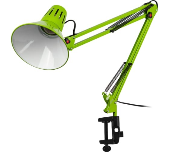 Настольный светильник ЭРА N121E2740WGR Е27, зеленый