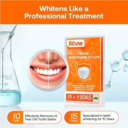 Полоски для отбеливания зубов Bitvae BV018 Teeth Whitening Strips (36 шт) (BV018) GLOBAL, со вкусом мяты