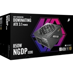 Блок питания 1STPLAYER NGDP Gold 850W / ATX 3.0, APFC, 80 PLUS Gold, LLC+DC-DC, 120mm fan, full modular / HA-850BA4