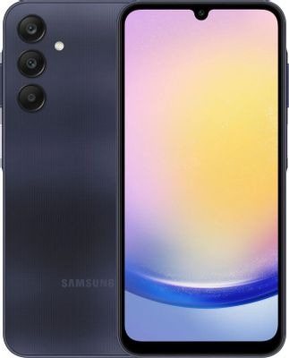 Смартфон Samsung SM-A256E Galaxy A25 128Gb 6Gb темно-синий моноблок 3G 4G 6.5